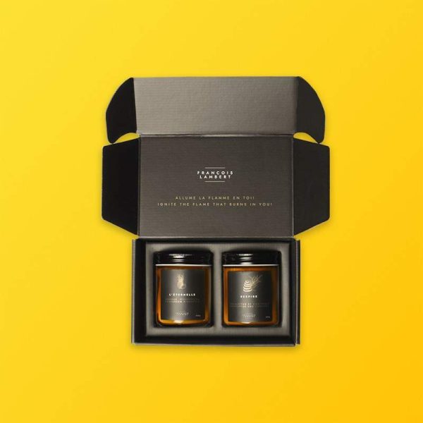 Custom Jar Candle Boxes Silver Edge Packaging