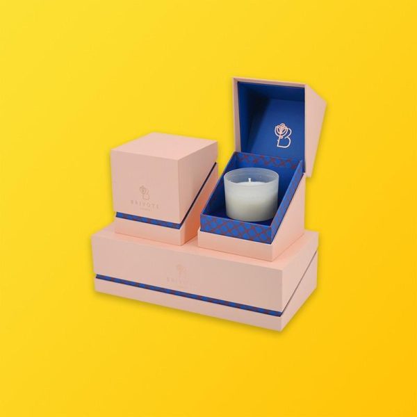 Custom Jar Candle Boxes Silver Edge Packaging