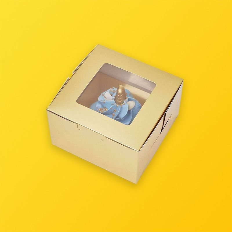 Gold Bakery Boxes