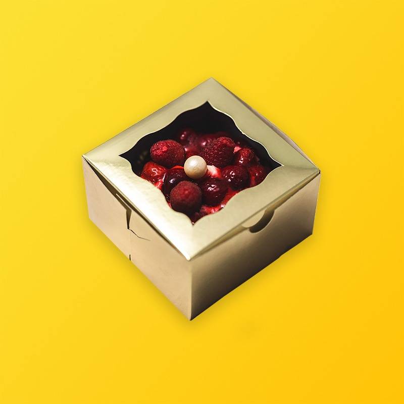 Gold Bakery Boxes