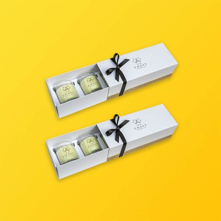 Votive Candle Boxes Silver Edge Packaging