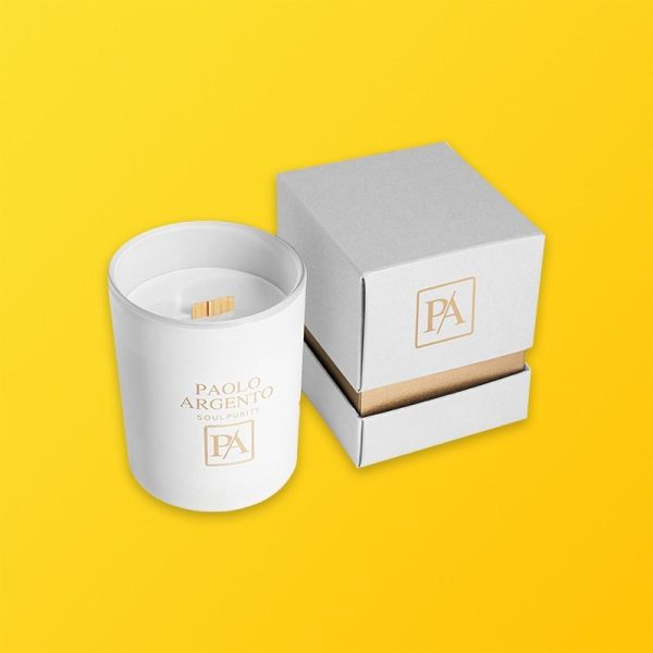 White Candle Boxes