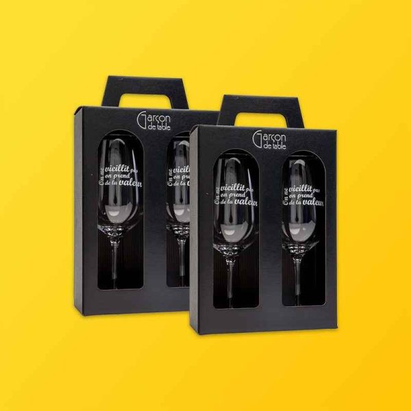 Wine Glass Gift Box