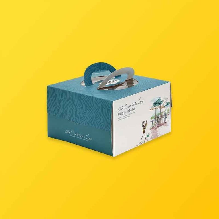 Custom Boxes with Handles Silver Edge Packaging