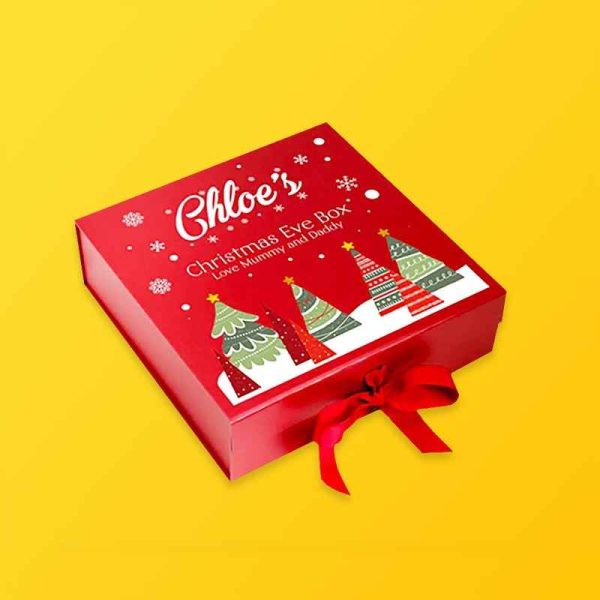 Christmas Shipping Boxes Silver Edge Packaging