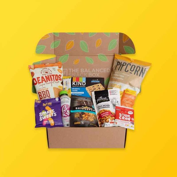 Custom Snack Box Silver Edge Packaging