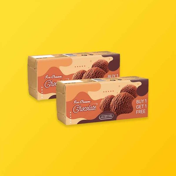 Custom Ice Cream Boxes Ice Cream Box Silver Edge Packaging