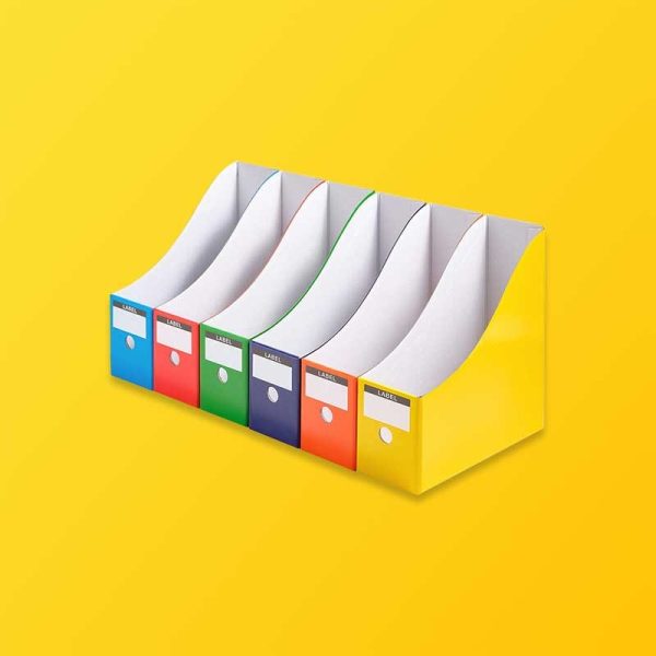 Custom Cardboard file boxes Silver Edge Packaging