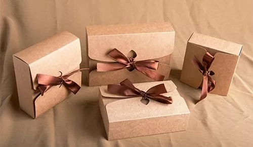 Cardboard Box with Ribbon