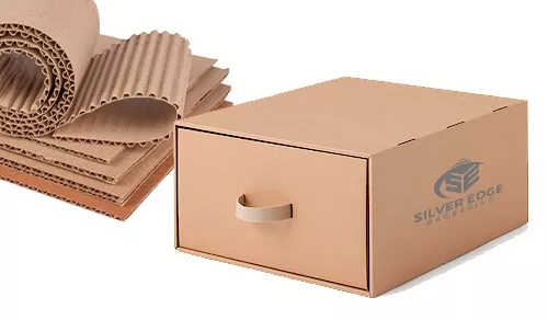 Corrugated drawer box