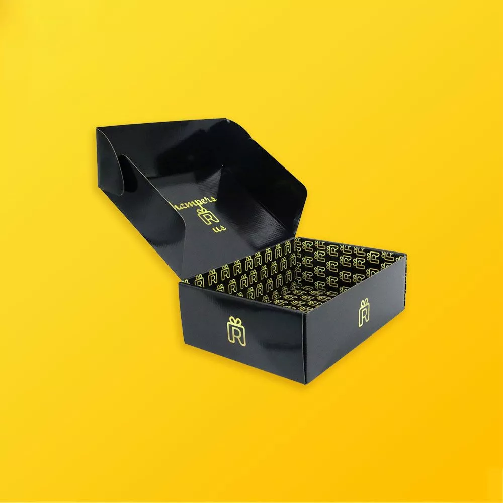 Custom Black Mailer Boxes