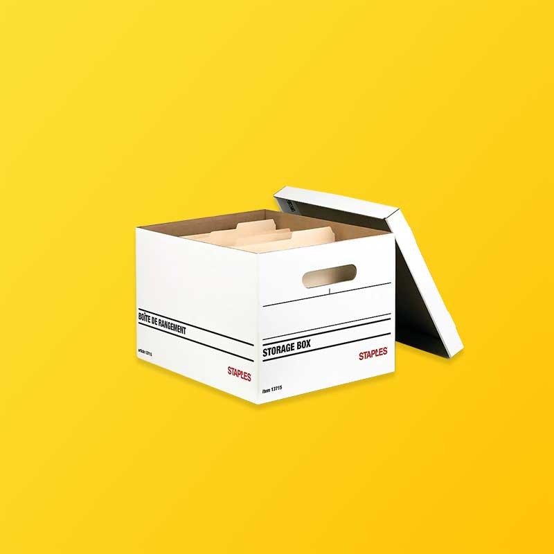 Custom Design Files Storage Boxes