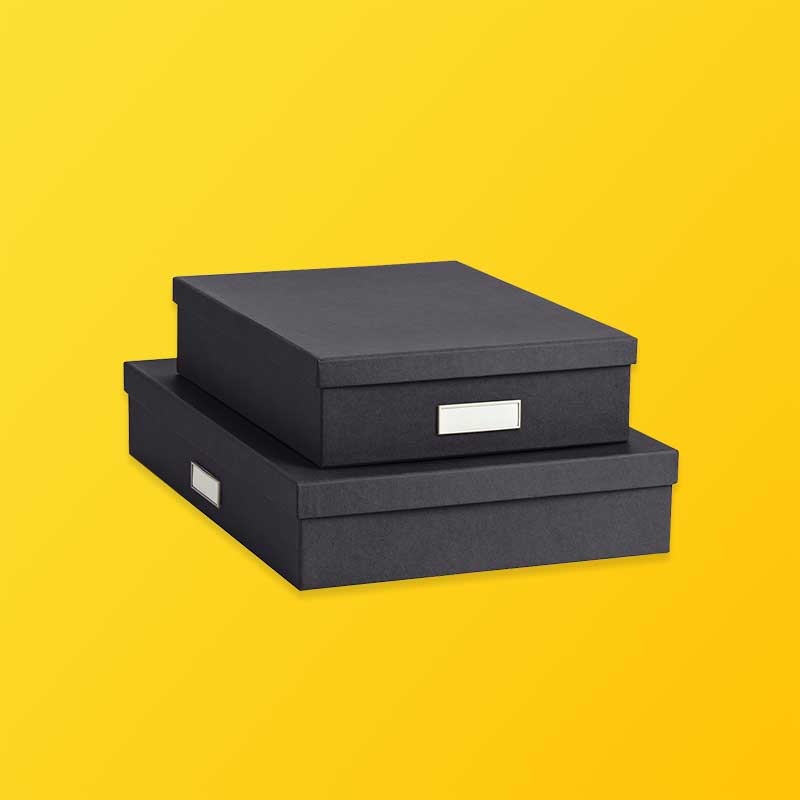 Custom Design Rigid Storage Boxes
