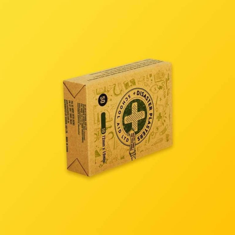 Custom Eco Friendly Medicine Boxes Silver Edge Packaging