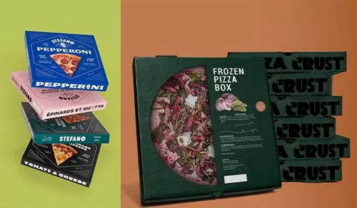 Custom Frozen Pizza Boxes