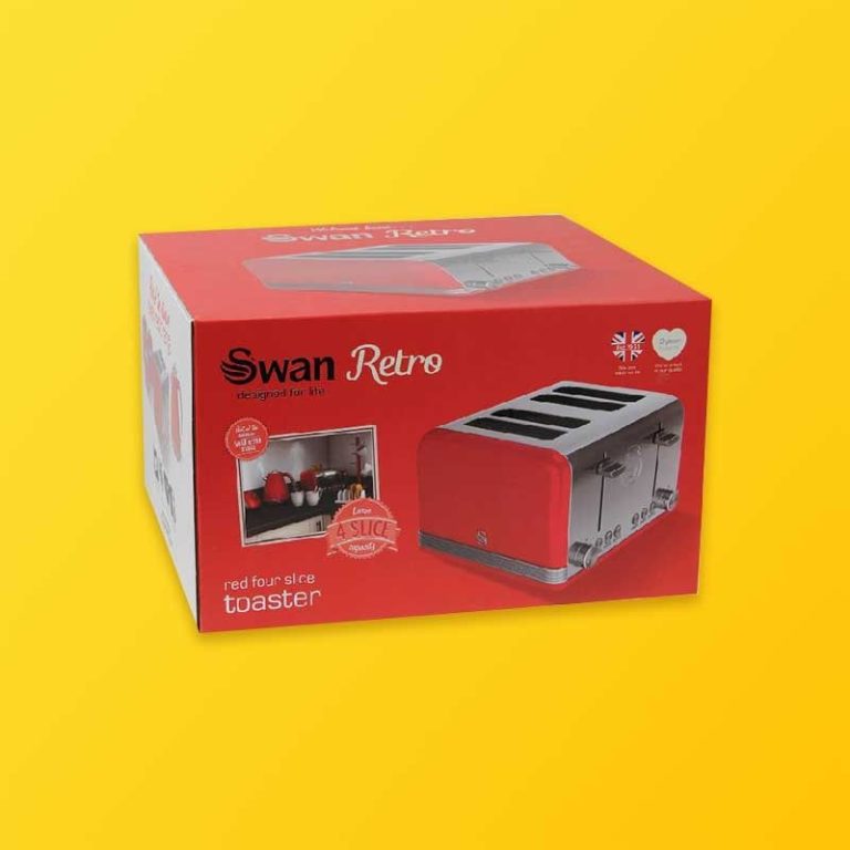 Custom Home Appliances Boxes Silver Edge Packaging