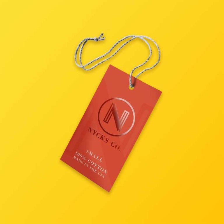 Custom Hang Tags Hang Tags Wholesale Silver Edge Packaging