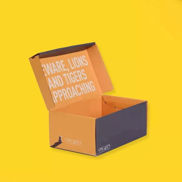 custom cardboard shoe box
