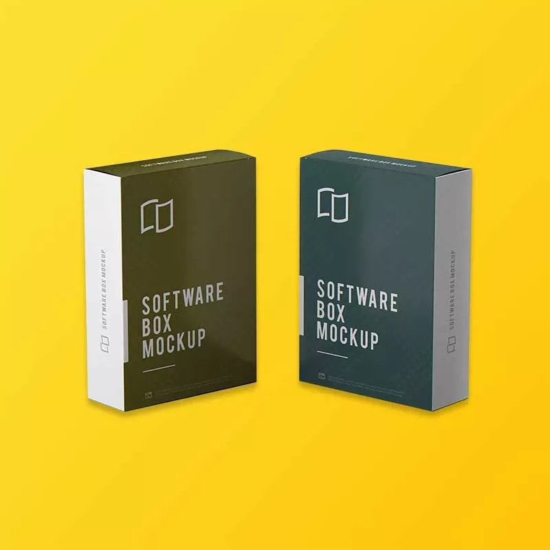 Custom Sleeve & Tray Software Boxes