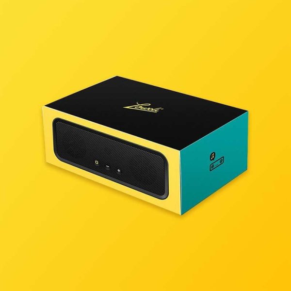 Custom Speaker Boxes Silver Edge Packaging