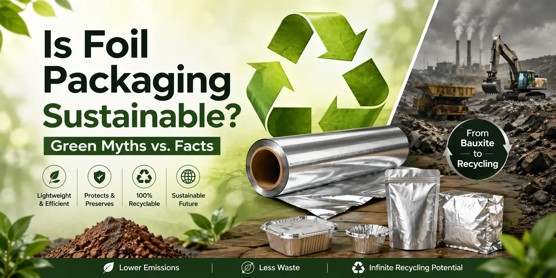 Is foil packaging sustainable
