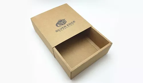 Kraft paper drawer box
