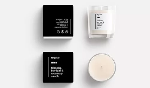 creative candle packaging ideas 