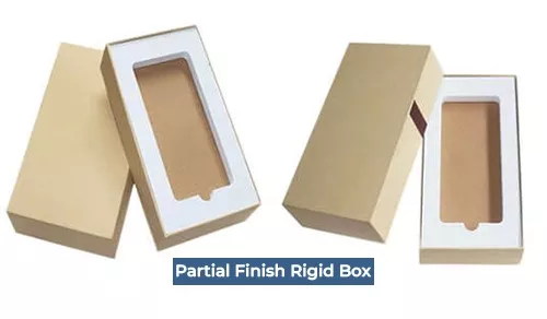 Partial Finish Rigid Box