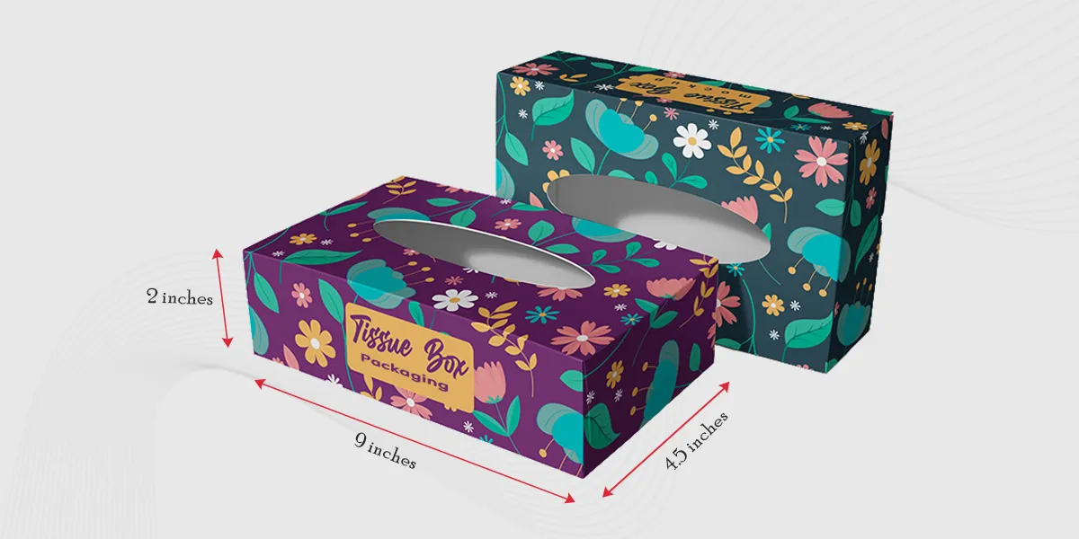 Rectangular Tissue Boxes and Their Dimensions
