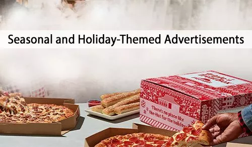 pizza box top advertising 