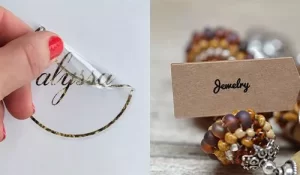 Customizable Labels & Stickers in you jewelry packaging 