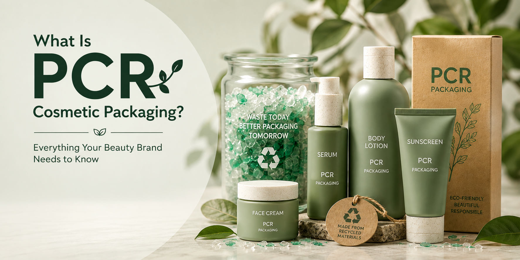What Is PCR Cosmetic Packaging