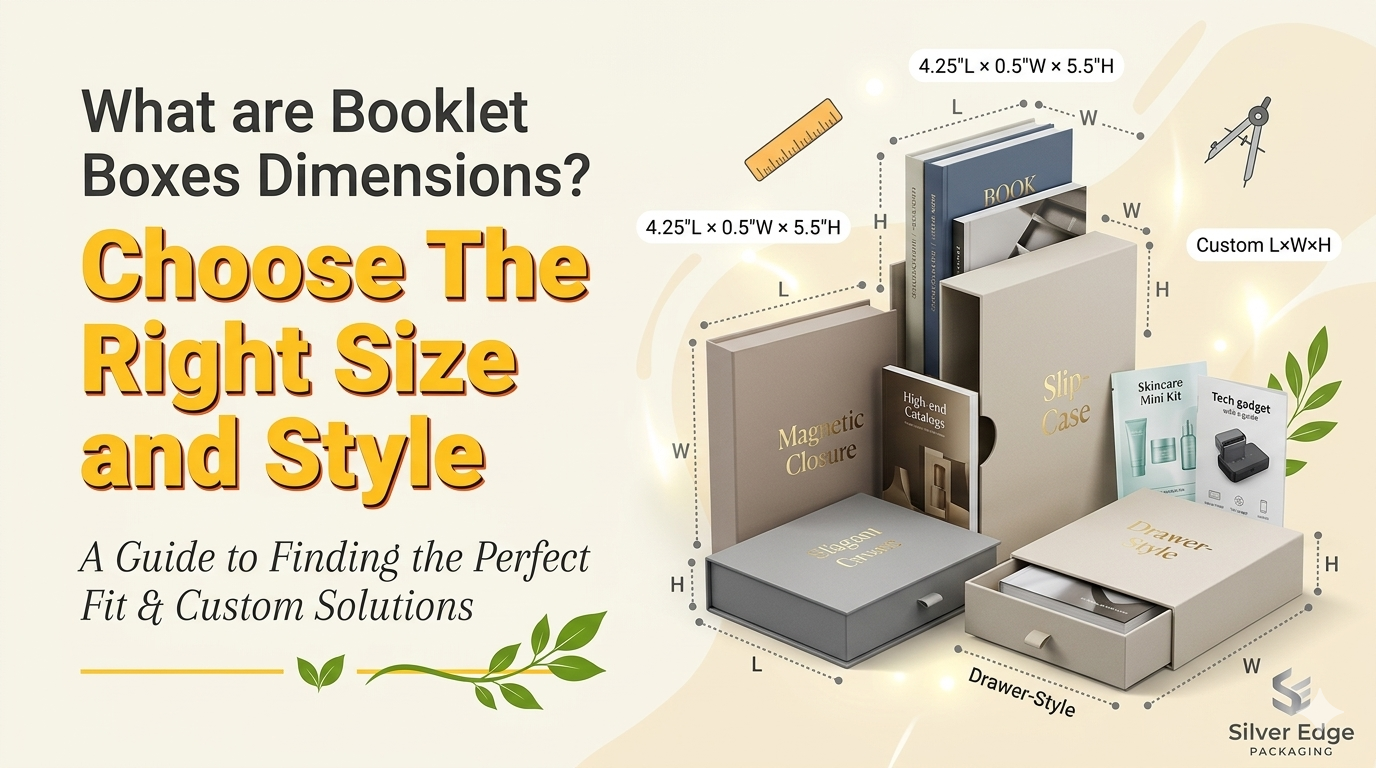 What are Booklet Boxes Dimensions