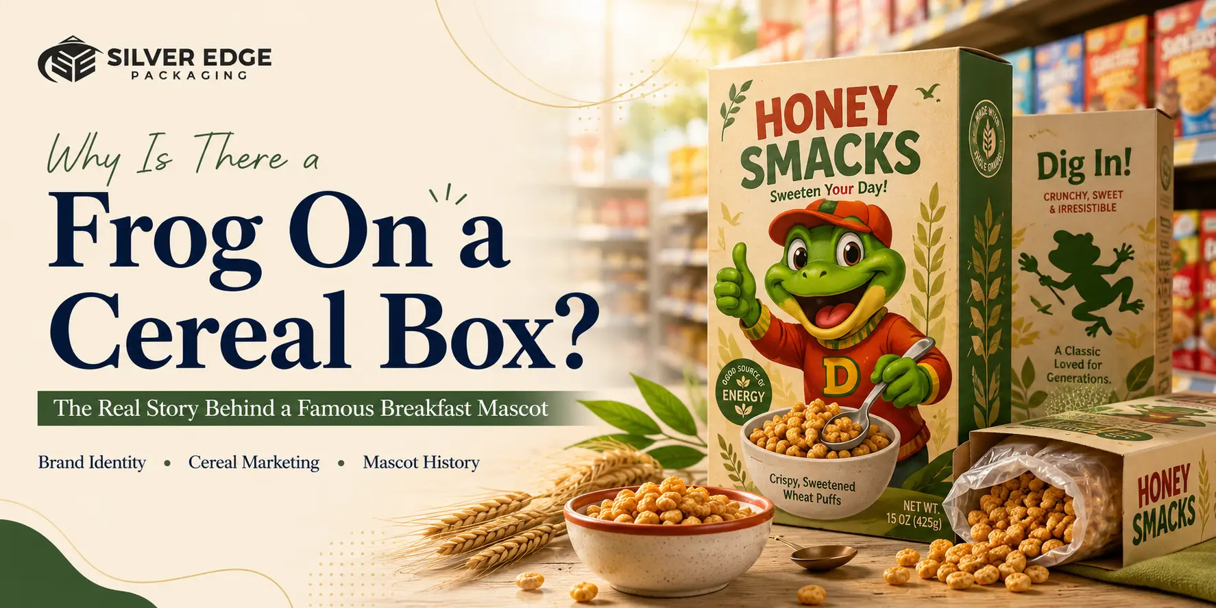 Why Is There a Frog On a Cereal Box