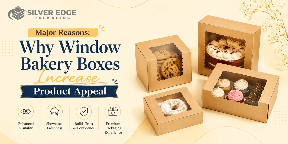 Why Window Bakery Boxes Increase Product Appeal