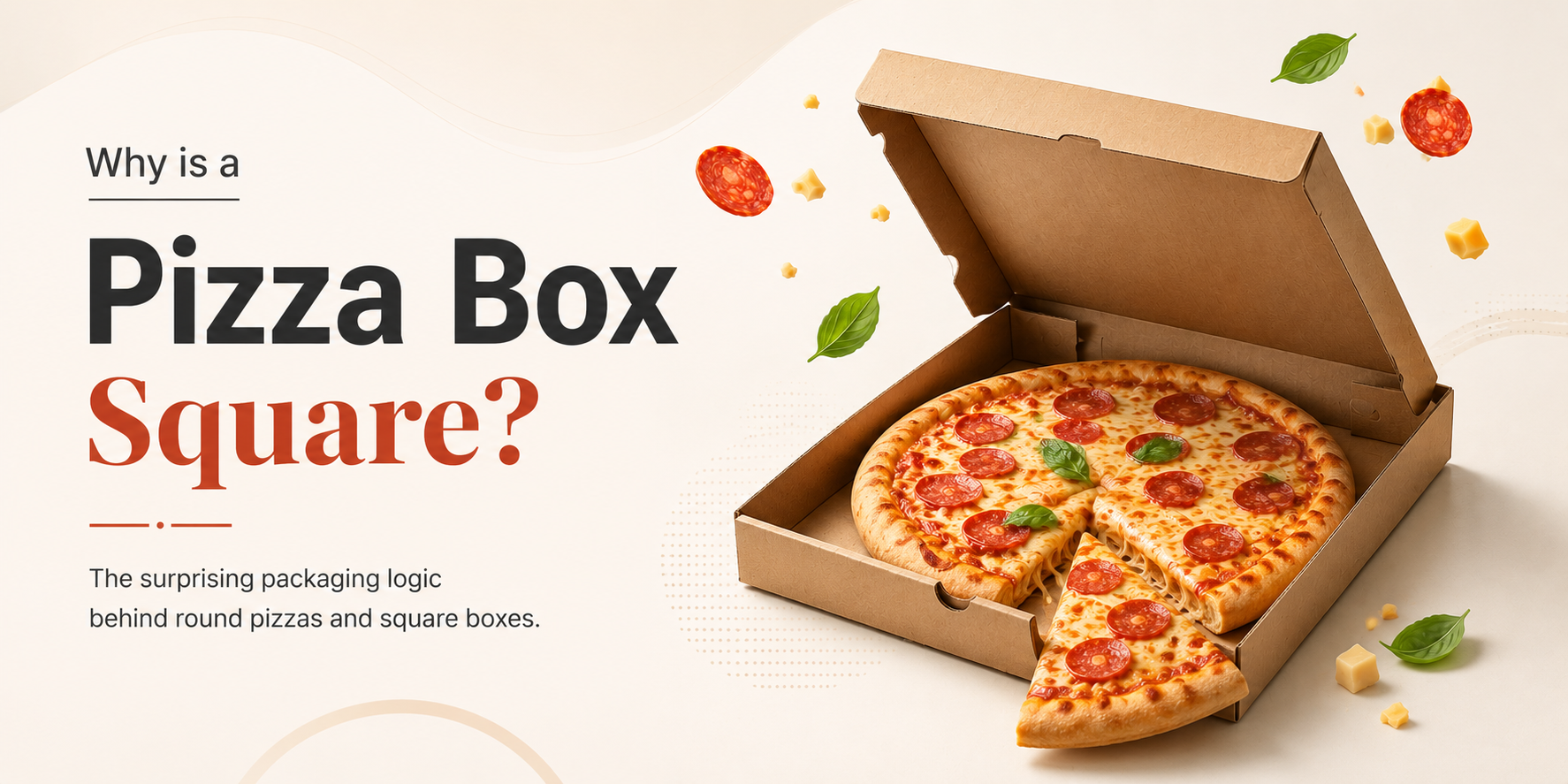Why is a Pizza Box Square
