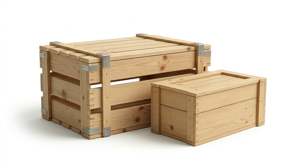 Wooden Boxes and Crates