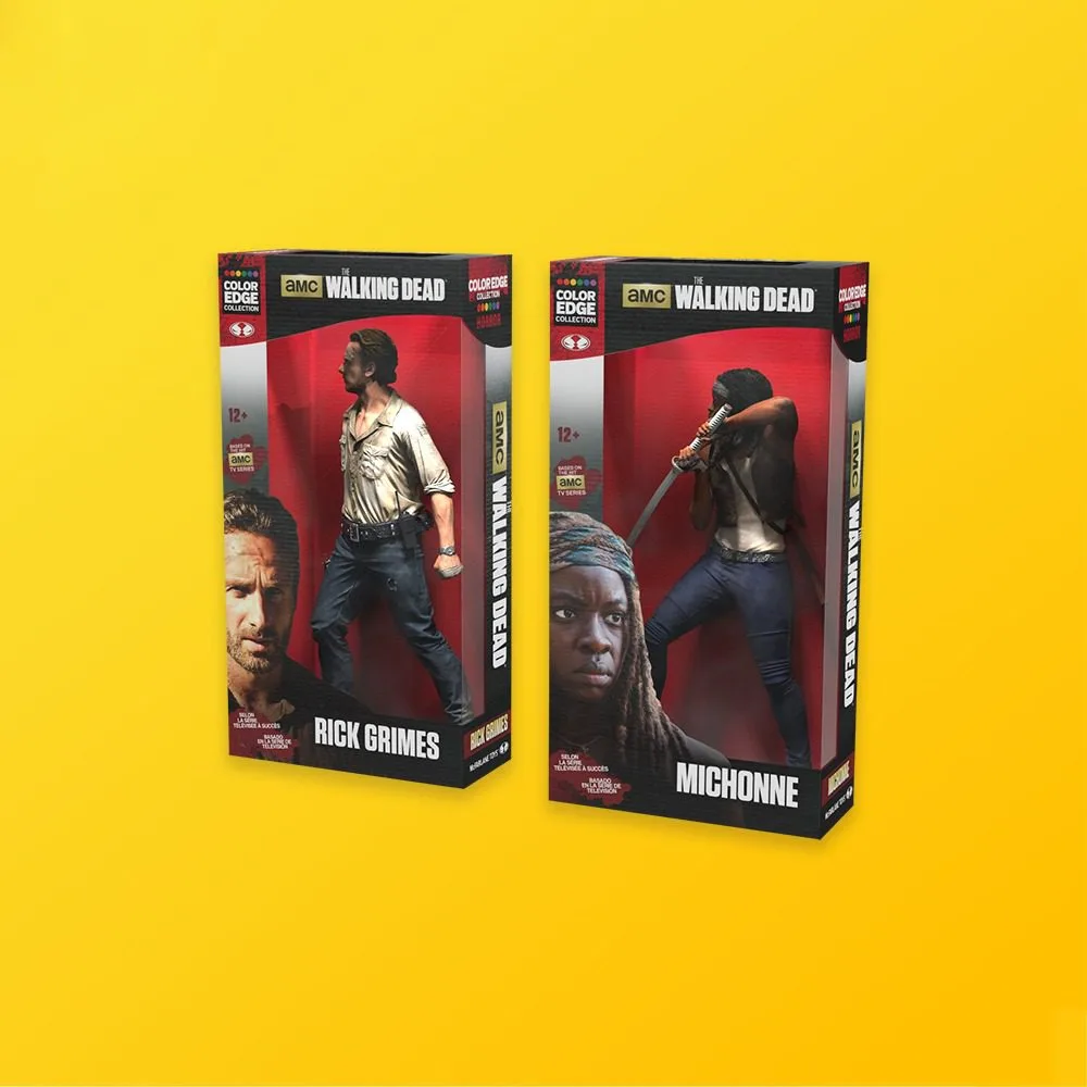 Custom Action Figure Packaging Silver Edge Packaging