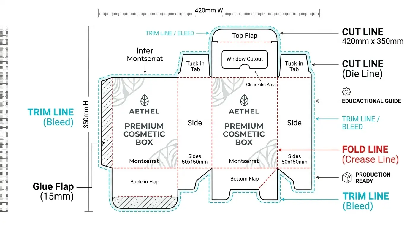 dieline core components